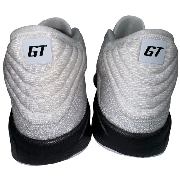 Nike Air Zoom GT Hustle 3 TB Promo Size 19 White Black Sneakers Basketball New - Picture 6 of 10